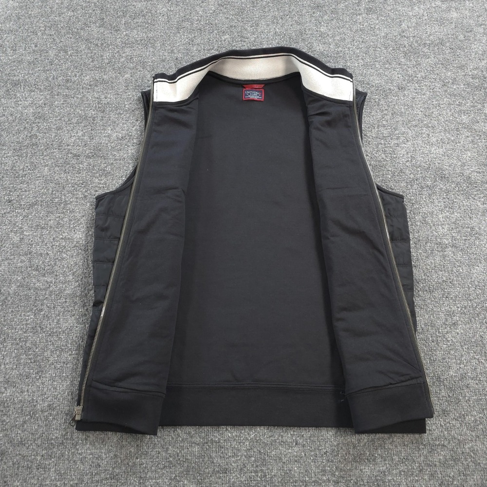 UNTUCKit Vest Mens XL Black Rebluo Quilted Full Zip Stand Collar Casual Outdoors - Picture 2 of 8